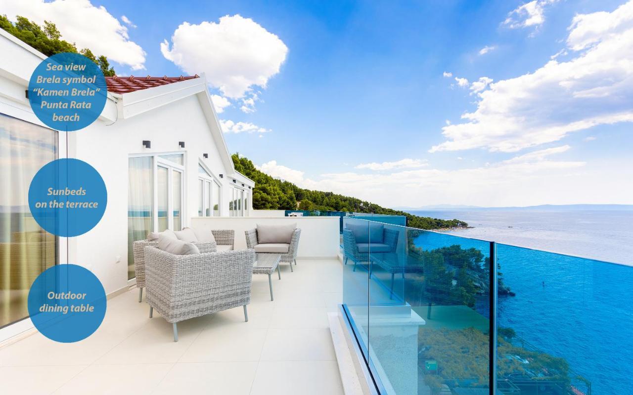 Villa Visnja Prestige Brela Buitenkant foto
